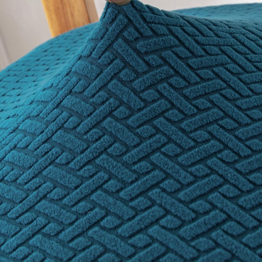 4 db sztreccs jacquard szék huzatok szék párnahuzat, levehető mosható étkezőszék huzatok pormentes étkező székhuzatok üléspárna huzatok 2025 - $25.99 –P20