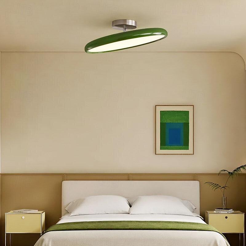 Bedroom LED Flush Mount Ceiling Light, Modern Simplicity Remote 3000k-6500k Lighting Fixture, Indoor Creative Saving Ceiling Lamp, 40cm/50cm for Tatami, Restaurant, Hotel 2025 - $168.99 –P7