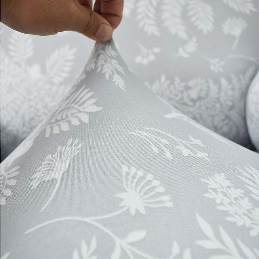 stretchig spandex matstolsöverdrag 4 st set, geometriskt tryckt stretch stolskyddsöverdrag sätesöverdrag med elastiskt band för matsal, bröllop, ceremoni, bankett, heminredning 2025 - $39.99 –P7