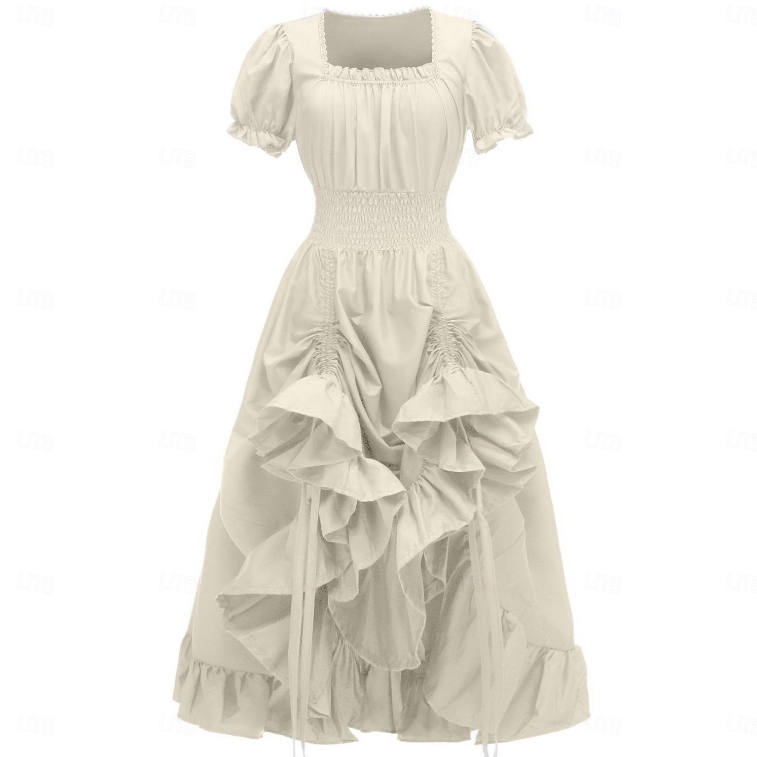 Retro Středověké Renesanční Košile Keltské šaty Šaty inspirované Regency Ren Faire Viking Elfí Dámské Keltské Pirát Fantazie předvečer Všech svatých Karneval Plesová maškaráda LARP Dospělí Šaty 2025 - $34.99 –P5