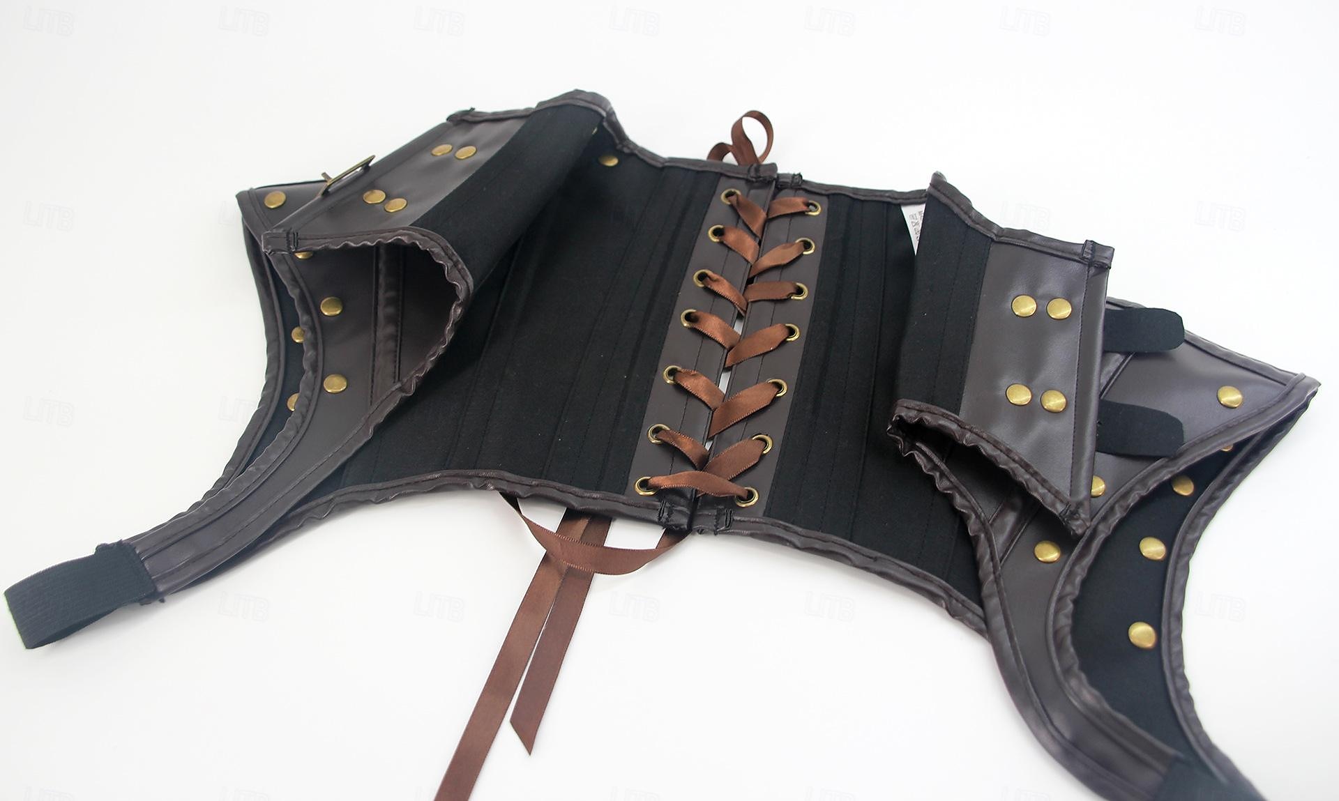 Retro Punk a gotika Středověké Maškarní Přehozy přes ramena Outlander Maškarní kostým Dámské Fantazie Steampunk předvečer Všech svatých Karneval Plesová maškaráda Večírek Festival Dospělé Šátek 2025 - $26.99 –P10