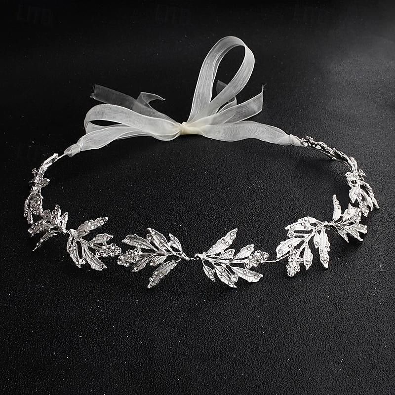 accessori per capelli da sposa a foglia vintage tiara accessori per capelli da donna fascia di cristallo con strass fascia per capelli copricapo da sposa copricapo da sposa del 2026 a $14.99 –P8