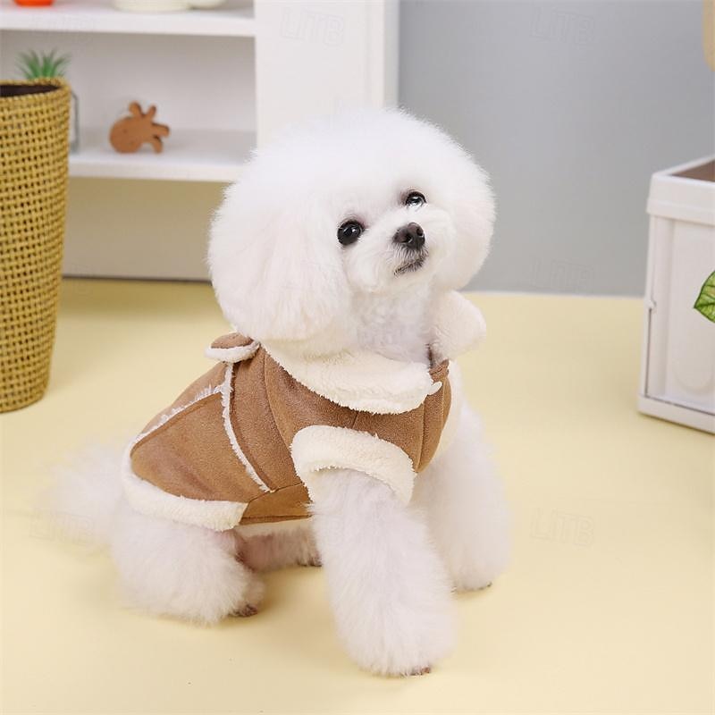 Hund Katt Kappor Jakke Elegant söt stil Vinter Andningsfunktion Mjuk Tvättbar Bekväm Tjock Semester Vardag Helgdag Ledigt / vardag Helgen Hundkläder for Katt Hund Hes Labrador alaskan malamute 2025 - $23.99 –P10