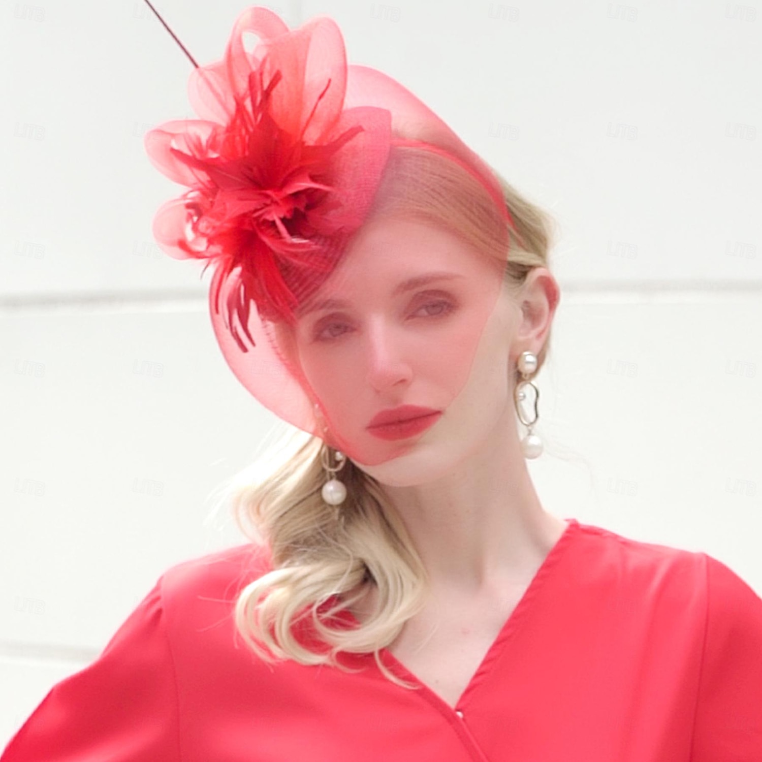 Hats Tulle Sinamay Saucer Hat Top Hat Wedding Cocktail Elegant Wedding With Feather Headpiece Headwear 2026 - $34.99 –P5