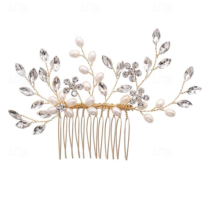 Crystal Flower Bridal Hair Comb, Silver Accents, Wedding Hair Comb, Bridal Comb, Hair Comb For Wedding, Bridal Hair Piece, Hair Accessories 2026 - $9.99 –P13