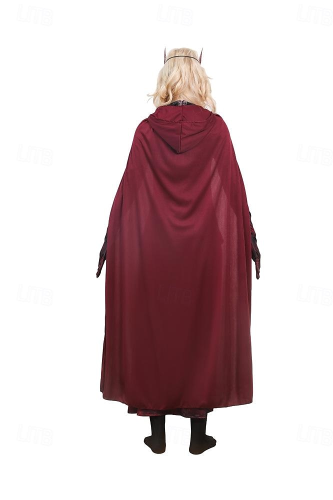 2025年 Scarlet Witch コスプレ衣装 テーマパーティーコスチューム コスプレ 映画コスプレ for 女性用 女の子 子供用 成人 カーニバル マスカレード バチェロレッテパーティー  コレクション – $54.99 –P4