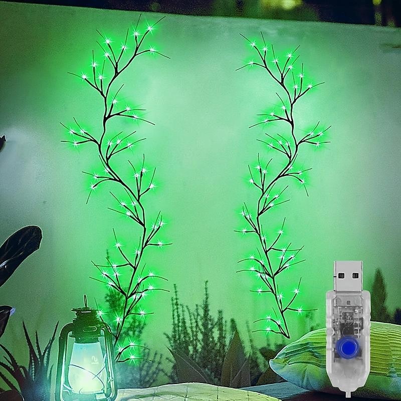 St. Guirlande lumineuse décorative verte de la fête de la patrick, 96 perles, alimentation usb, 8 modes de 2025 ? $28.99 –P2