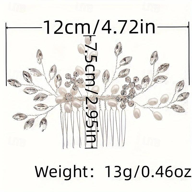 Crystal Flower Bridal Hair Comb, Silver Accents, Wedding Hair Comb, Bridal Comb, Hair Comb For Wedding, Bridal Hair Piece, Hair Accessories 2026 - $9.99 –P6