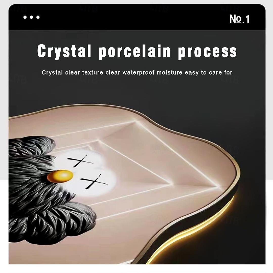 светодиодная лампа живопись смола прецизионная резьба живопись теплая лампа перо 3000k с дистанционным управлением с вилкой европейского стандарта картина на напольной панели минималистская фреска на крыльце диван фон настенная живопись ac220v 2026 - $235.79 –P3