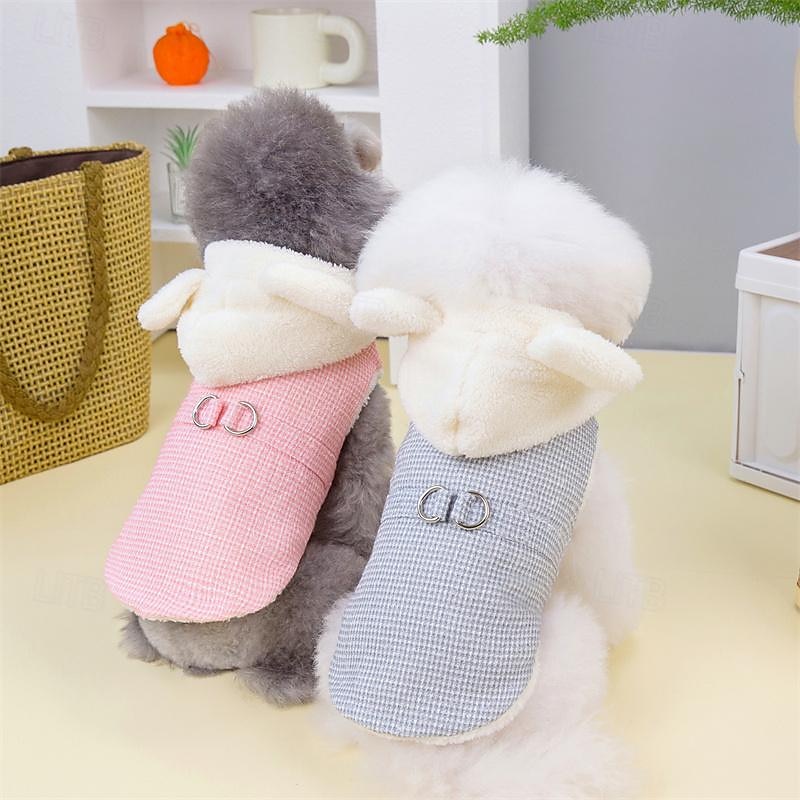Dog Cat Coat Jacket Elegant Cute Winter Breathable Soft Washable Comfortable Thick Dailywear Vacation Casual Daily Weekend Walking Dog Clothing for Cat Dog Husky Labrador Alaskan Malamute 2026 - $24.99 –P8