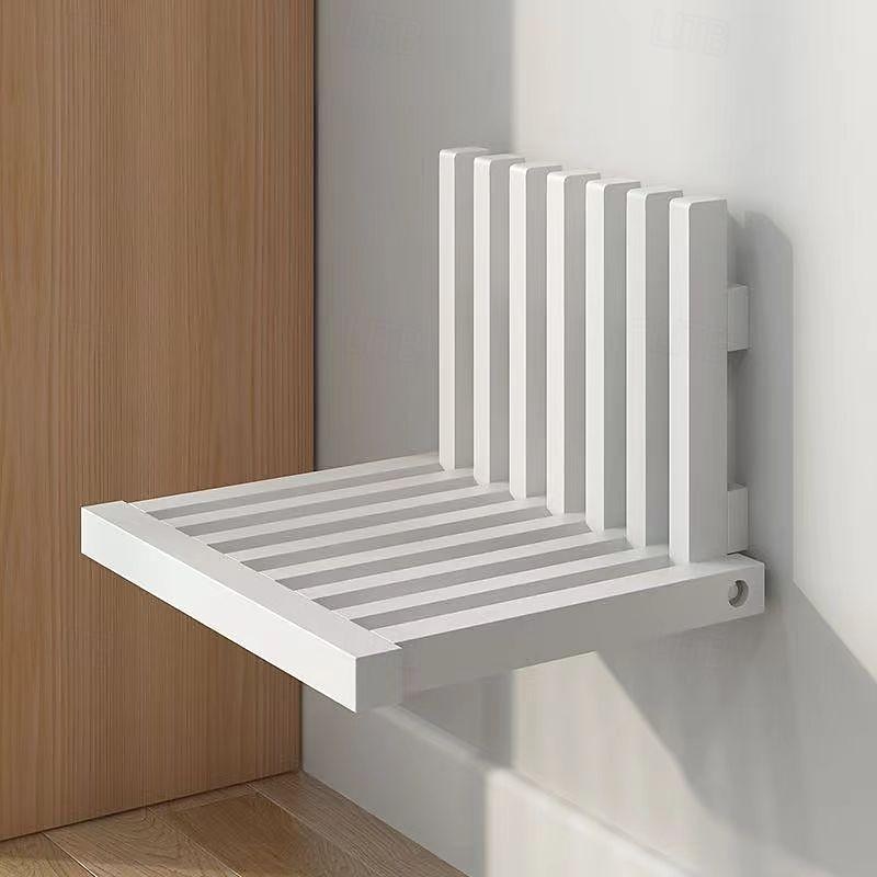banco para asiento de ducha, taburete plegable de pared, taburete de ducha para entrada interior a la ducha 2025 - $114.99 –P8