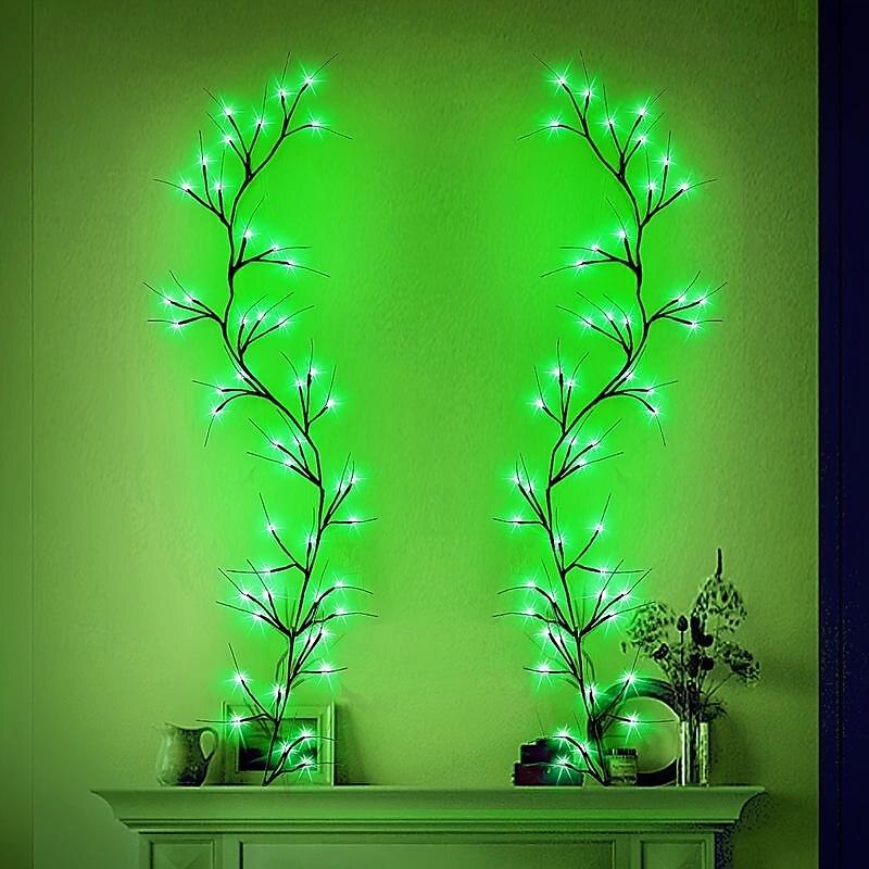 St. Guirlande lumineuse décorative verte de la fête de la patrick, 96 perles, alimentation usb, 8 modes de 2025 ? $28.99 –P3