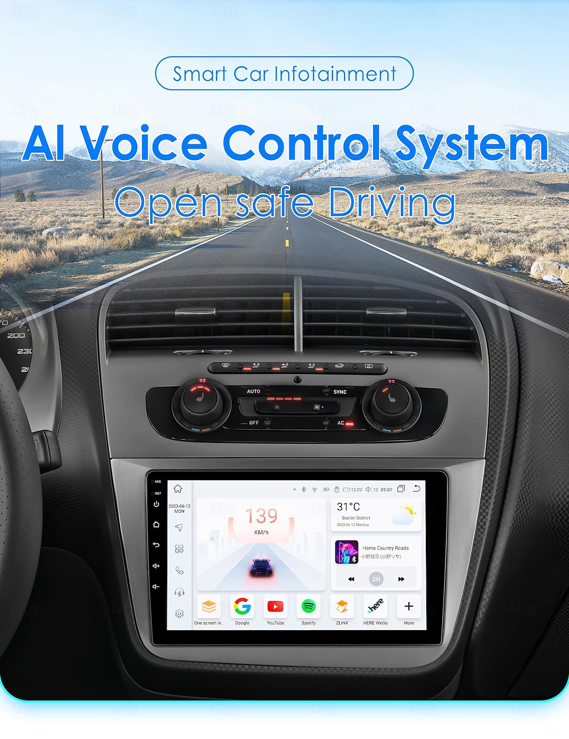 Android 12 для Seat Altea 2004-2015 Toledo 3 2004-2009 мультимедийный видеоплеер navigaion gps carplay автомагнитола 2025 - $252.49 –P1