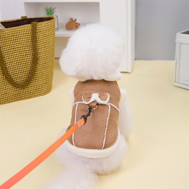 Hund Katt Kappor Jakke Elegant söt stil Vinter Andningsfunktion Mjuk Tvättbar Bekväm Tjock Semester Vardag Helgdag Ledigt / vardag Helgen Hundkläder for Katt Hund Hes Labrador alaskan malamute 2025 - $23.99 –P11