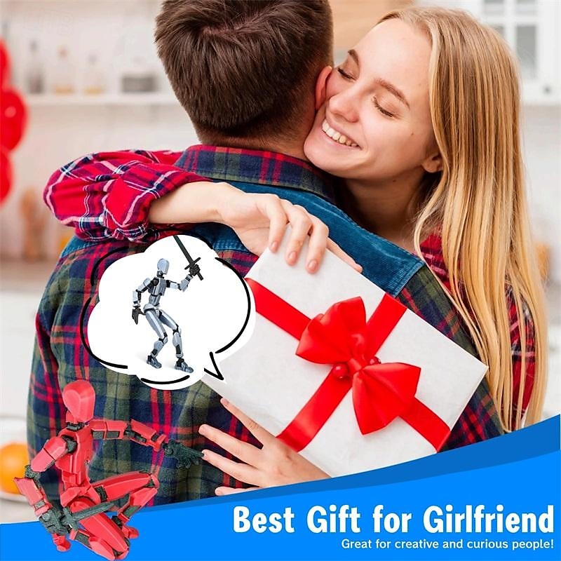 13 Action Figure T13 Action Figure 3D Printed Multi-Jointed Movable Lucky 13 Action Figure Nova 13 Action Figure Dummy 13 Action Figure Valentines Gifts for Him 2025 - $22.99 –P7