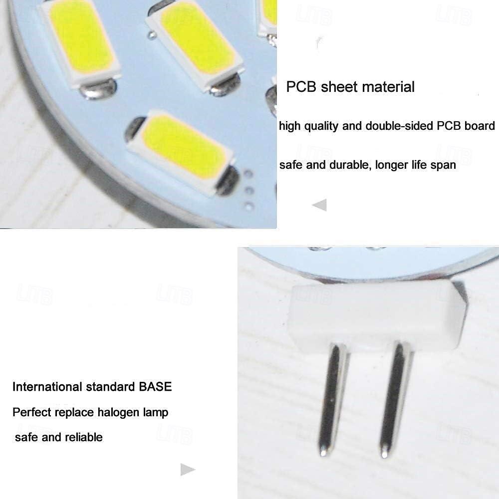 LED Ceiling Light G4 5730SMD Side Pin Be-pin 3W LED AC/DC 12V 24V DC 15 Leds Warm White  Red Green Blue Spotlight LED Corn Bulb Light 10 PCS 2025 - $38.99 –P3