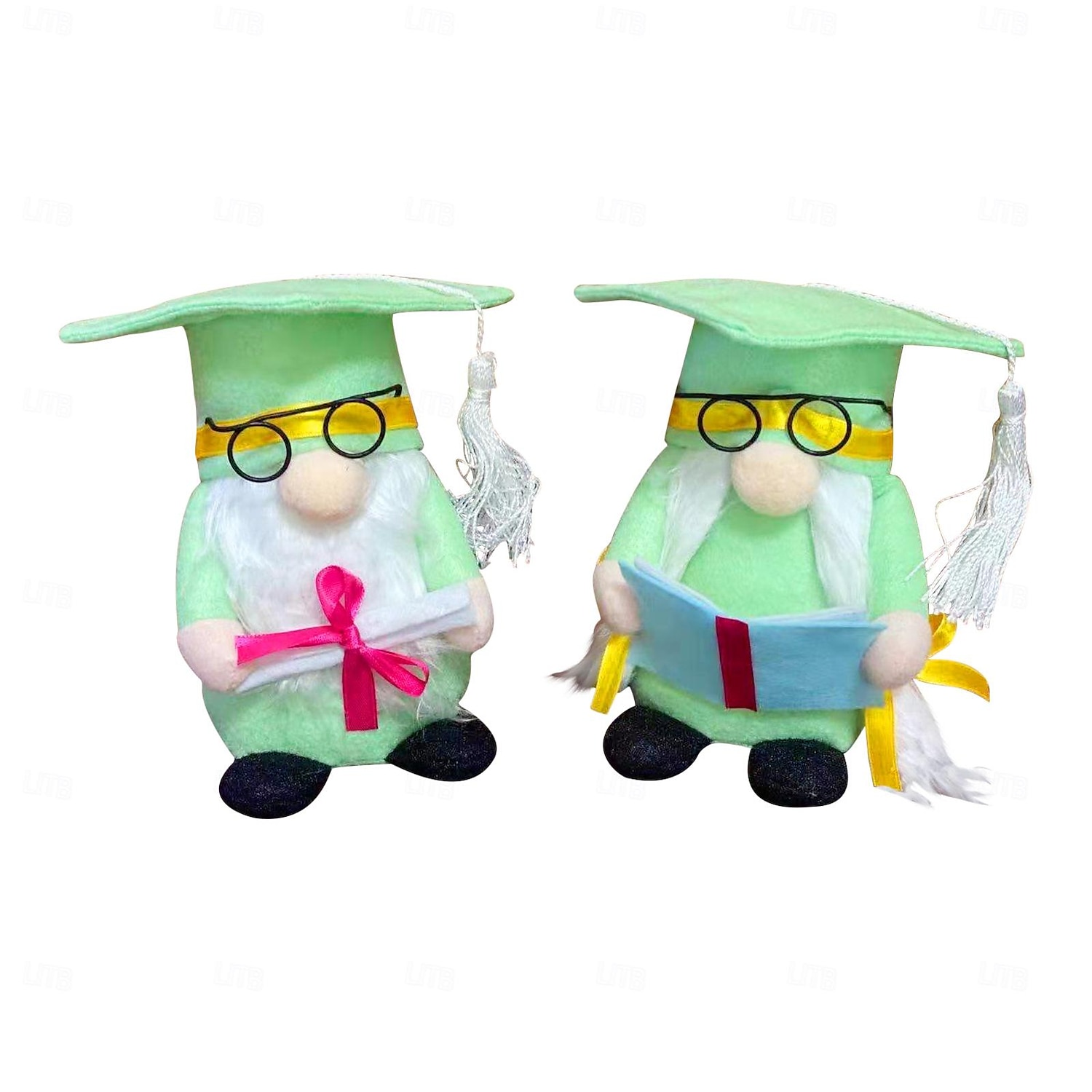 Gnom-Plüschtier als Abschlussgeschenk, süße gesichtslose Puppe mit Doktorhut &Abschlussrobe, Gedenkfigur 2025 - $5.99 -P4