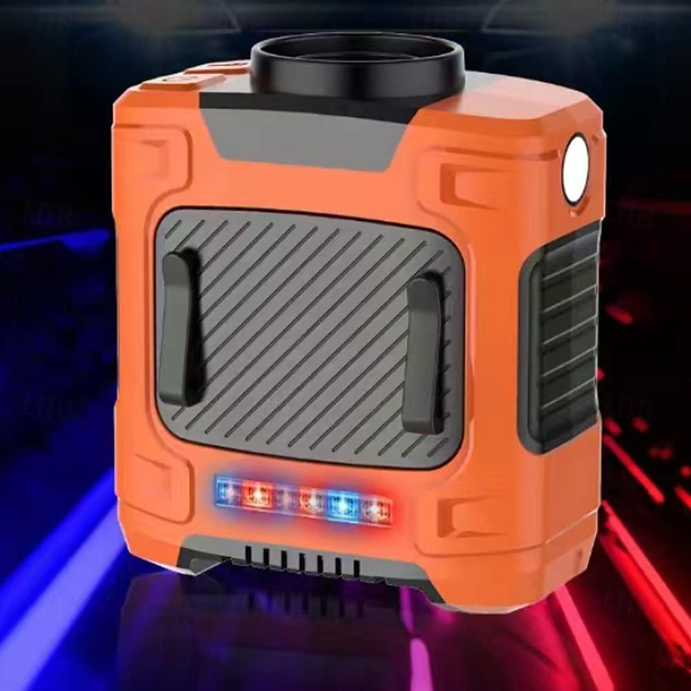 Ventilatore a semiconduttore – Ventilatore turbo ricaricabile portatile trasparente USB con pacchetto di ghiaccio per uso all'aperto del 2025 a $71.99 –P4