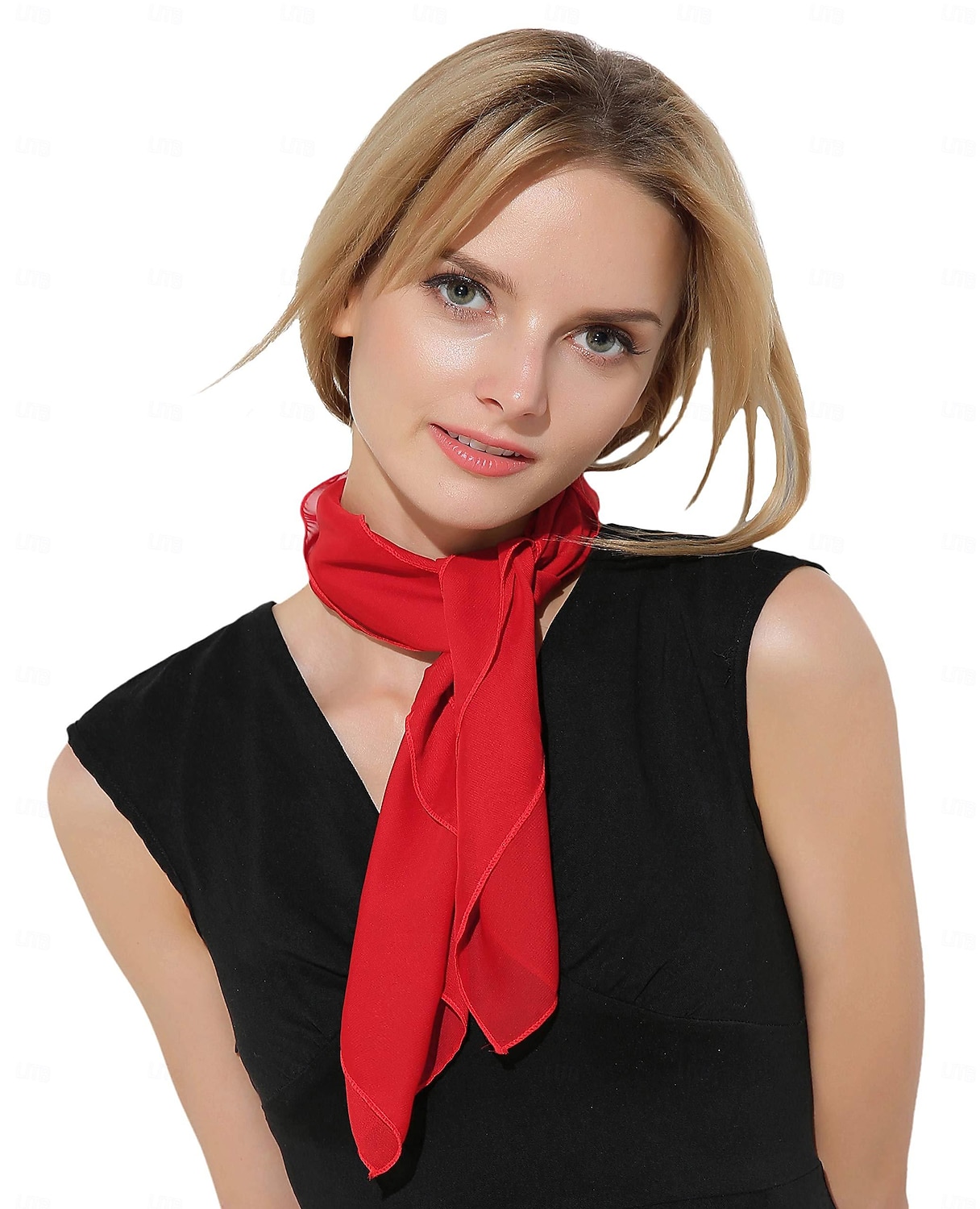 Retrò Vintage Anni 1950 Sciarpa quadrata in chiffon Per donna Addio al Nubilato Adulti Sciarpa del 2025 a $11.49 –P1