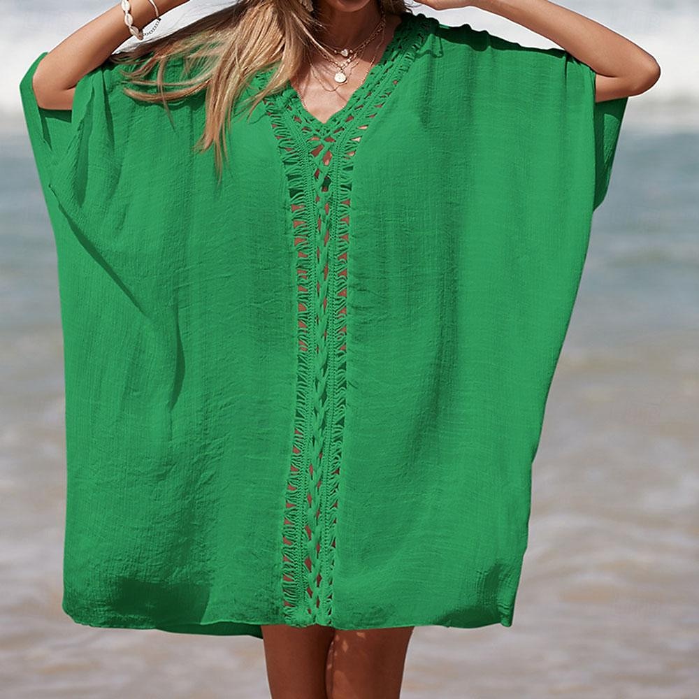 Robe de plage pour femmes avec découpe vêtements de vacances sans manches couleur noire blanche bleue de 2025 ? $25.99 –P10