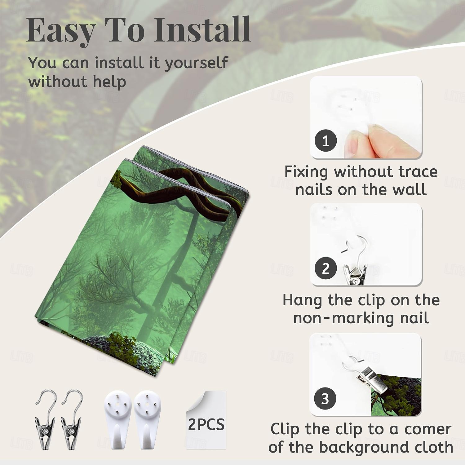 Magic Forest Landscape Wall Tapestry Art Decor Photograph Backdrop Blanket Curtain Hanging Home Bedroom Living Room Decoration 2025 - $17.99 –P4