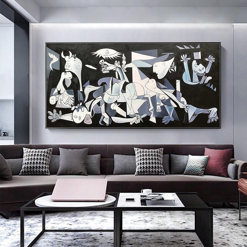 Ręcznie wykonane Hang-Malowane obraz olejny Ręcznie malowane Poziomy Sławne Kreskówki Nowoczesny Klasyczny Zwinięte płótna 2025 - $131.99 –P5