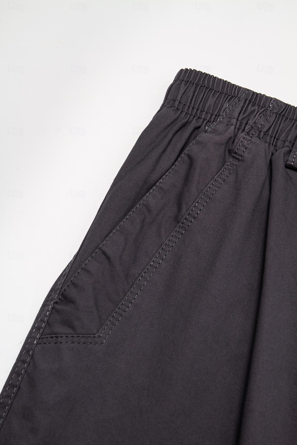 Pánské Kargo kalhoty Kalhoty Kalhoty pro volný čas Kapsy Straight-Leg Pevná barva Pohodlné Teplý Denní Dovolená Jdeme ven Sportovní Módní Černá Žlutá Lehce elastické 2025 - $23.99 –P2