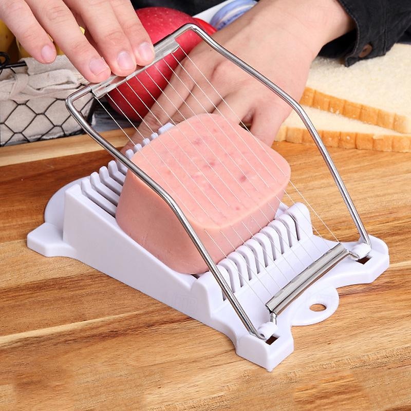 Effortless Slicing & Cutting,10 Stainless Steel Wires Multifunctional Slicer for Cheese, Eggs, Vegetables, Fruits & Soft Foods 2025 - $10.99 –P1