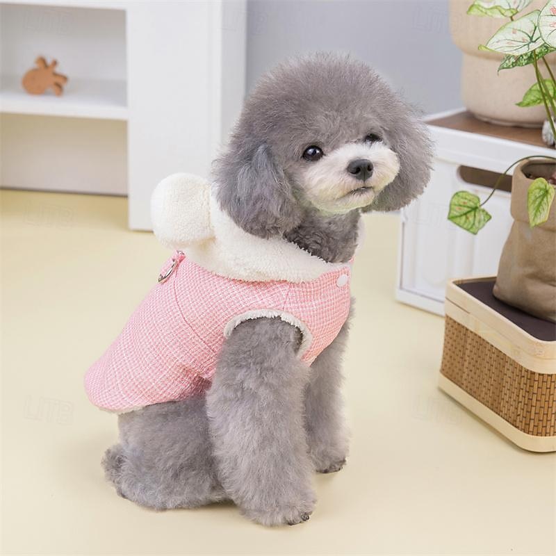Dog Cat Coat Jacket Elegant Cute Winter Breathable Soft Washable Comfortable Thick Dailywear Vacation Casual Daily Weekend Walking Dog Clothing for Cat Dog Husky Labrador Alaskan Malamute 2026 - $24.99 –P9