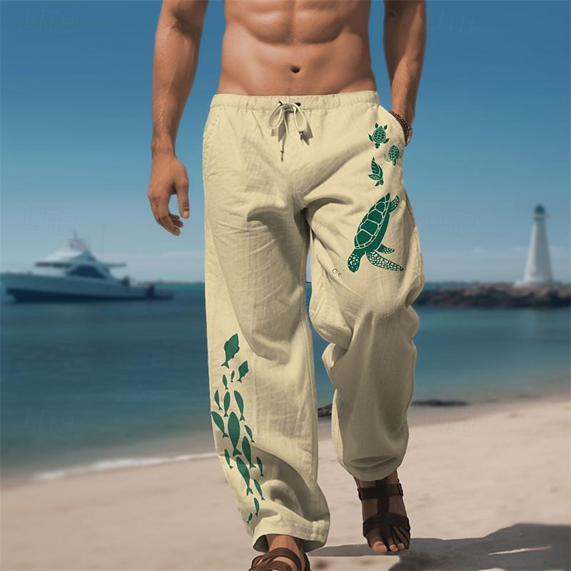 Per uomo Animale Pesce Tartaruga Pantaloni casual Pantaloni Pantaloni Larghi Misura del girovita medio Vacanza Hawaiano All'aperto Abbigliamento casual alla moda Abbigliamento quotidiano Design con del 2026 a $31.99 –P11