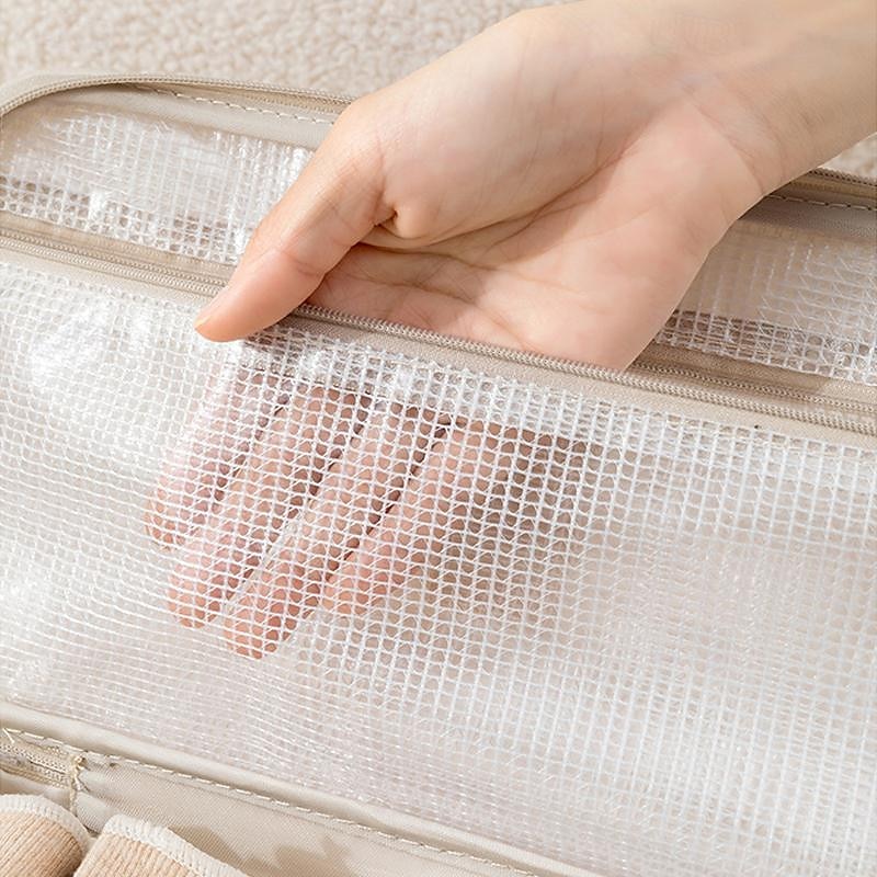 2025年 旅行化粧品バッグ大型化粧品袋化粧品袋女性と女の子のための化粧品袋オーガナイザー、化粧品袋  コレクション – $12.49 –P9