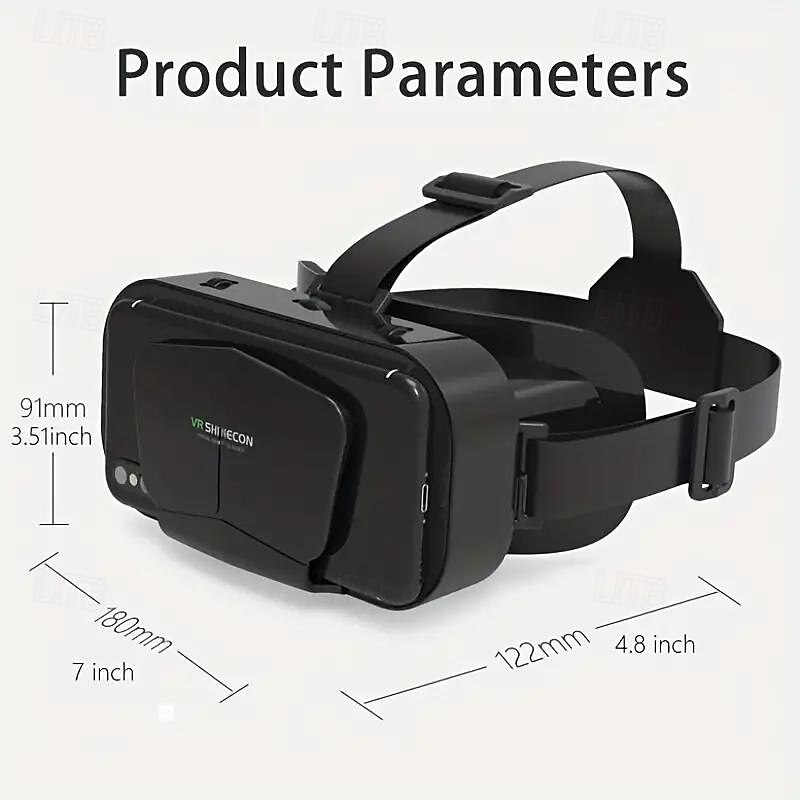 3D VR Headset Smart Virtual Reality Glasses VR Helmet For IPhone/Android Smartphones Phone Lenses With Controllers Binoculars 2025 - $25.99 –P9