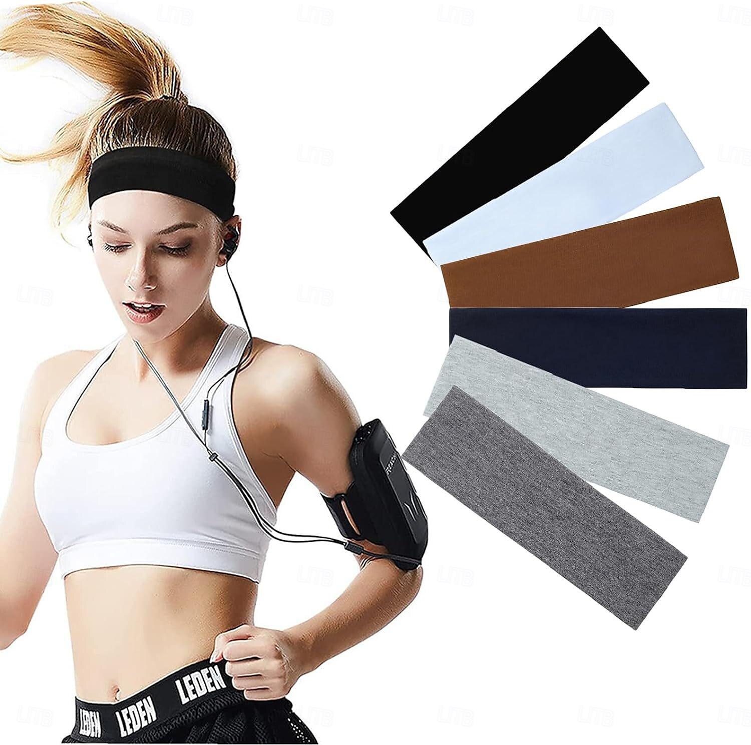 Headbands for Women, Elastic Non-Slip Hair Bands Workout Headbands for Women Soft Cotton Cloth Sports Headband for Running Yoga Daily Workout 2025 - $6.99 –P1