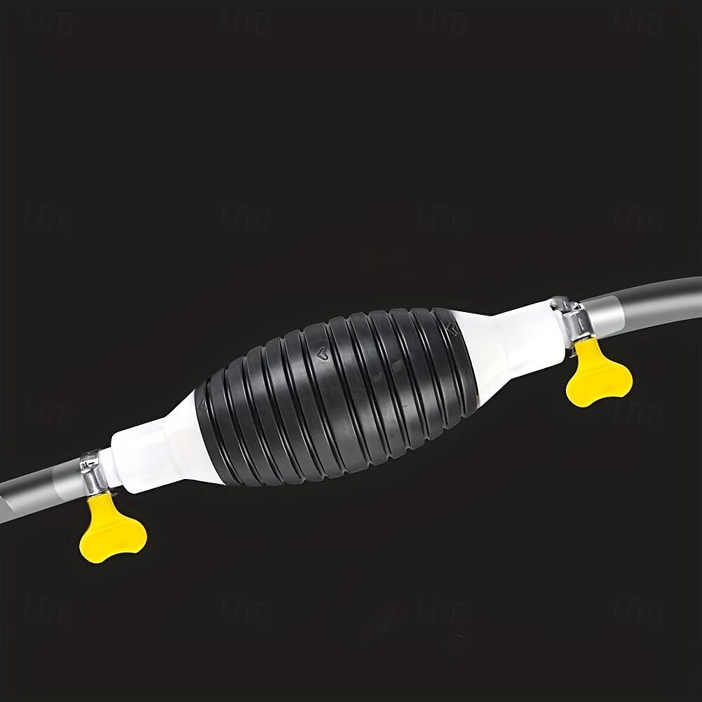 Pompe à carburant manuelle haut débit voiture moto siphon à main eau réservoir de poisson huile essence essence diesel outils de transfert de liquide universels de 2025 ? $18.99 –P6