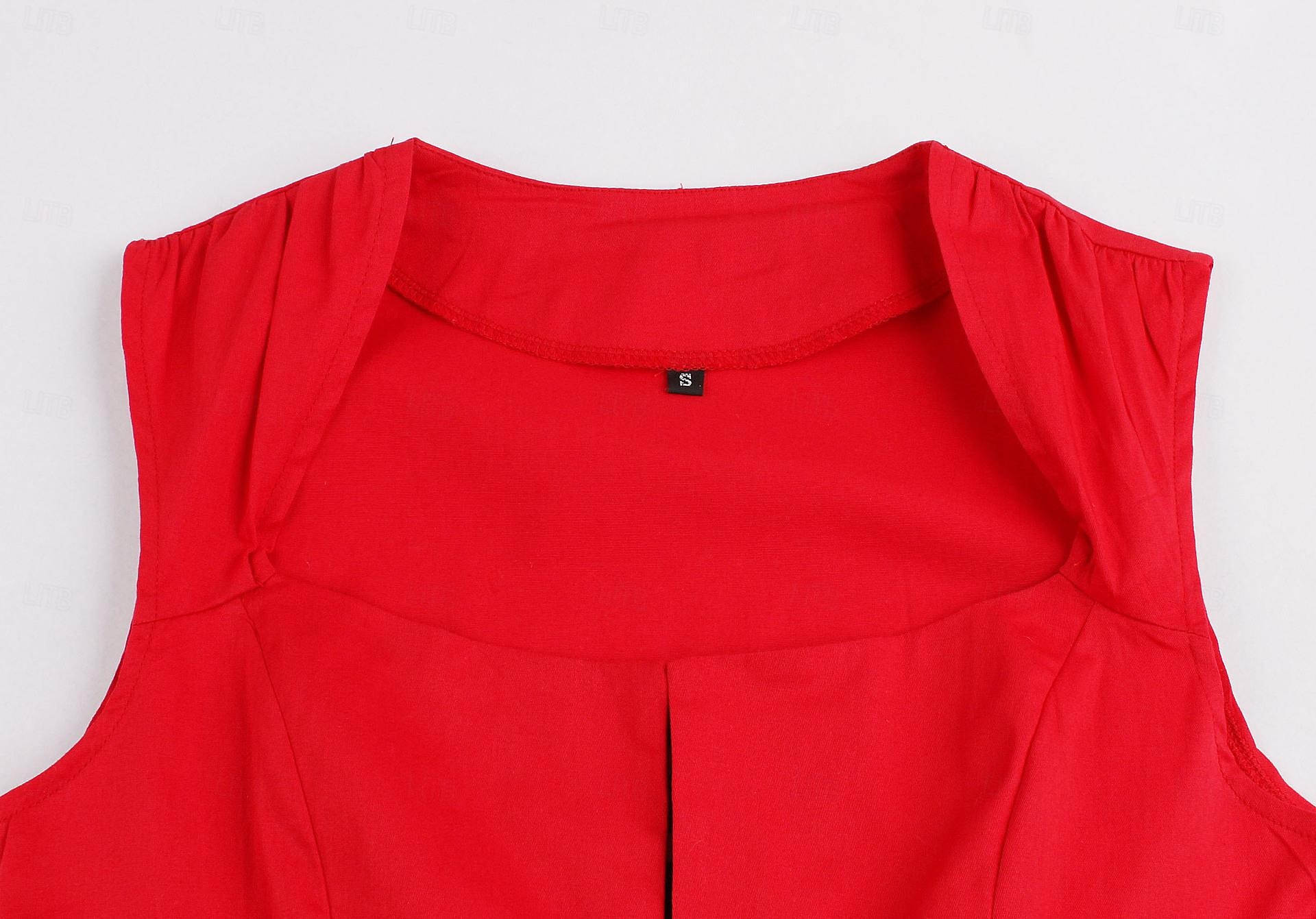 Buline 1950 Rochie de Cocktail Rochii O rochie de linie Rochie Flare Buline Pentru femei Mascaradă Evenimente / Petrecere Petrecerea Burlăcițelor Adulți Rochie Rochii de acasă 2025 - $38.99 –P12