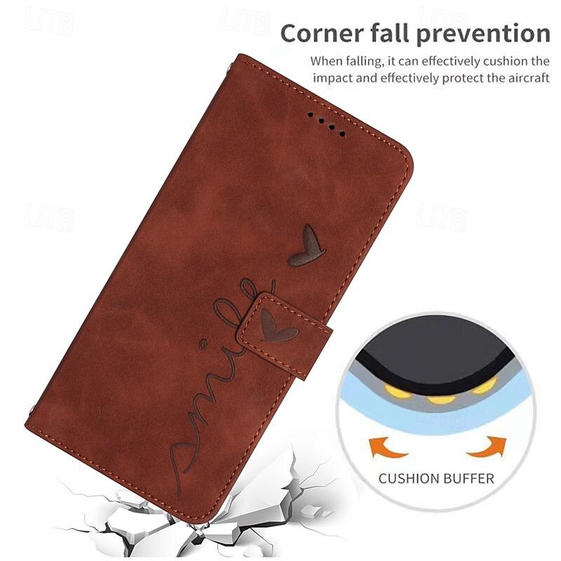 Phone Case For iPhone 16 iPhone 15 Pro Max iPhone 14 13 12 11 Pro Max X XR XS 8 7 Plus Wallet Case Magnetic with Wrist Strap Kickstand Heart TPU PU Leather 2025 - $17.99 –P3