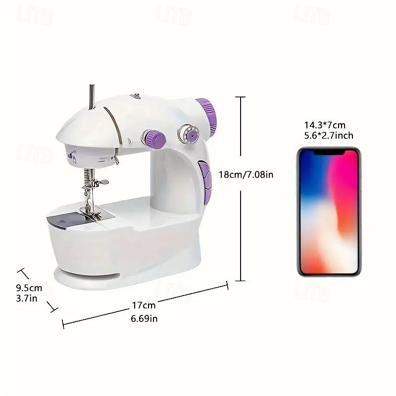 Sewing Machine Electric Automatic Heavy Cloth Sewing Machine Manual Pocket Micro Portable Automatic Multi-function Modification Clothes 2025 - $39.99 –P7