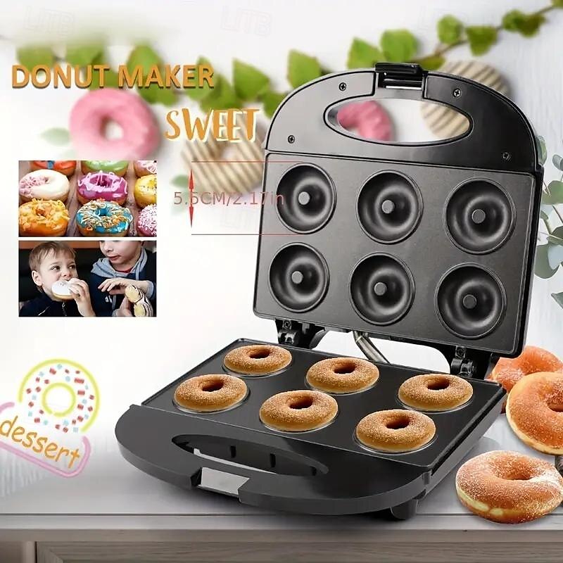 Donut Maker Machine Non -stick Surface Donut Making Machine For Home Bakery Dessert Shop Donuts Recipes For Snacks Dessert And More 2025 - $52.99 –P2
