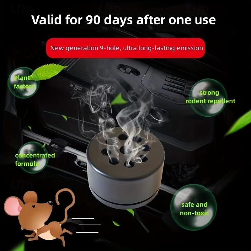 8 stks auto knaagdier afstotend multifunctioneel thuis knaagdier afstotend insectenwerend middel draagbare installatie auto knaagdier afstotend 2025 - $8.99 –P2