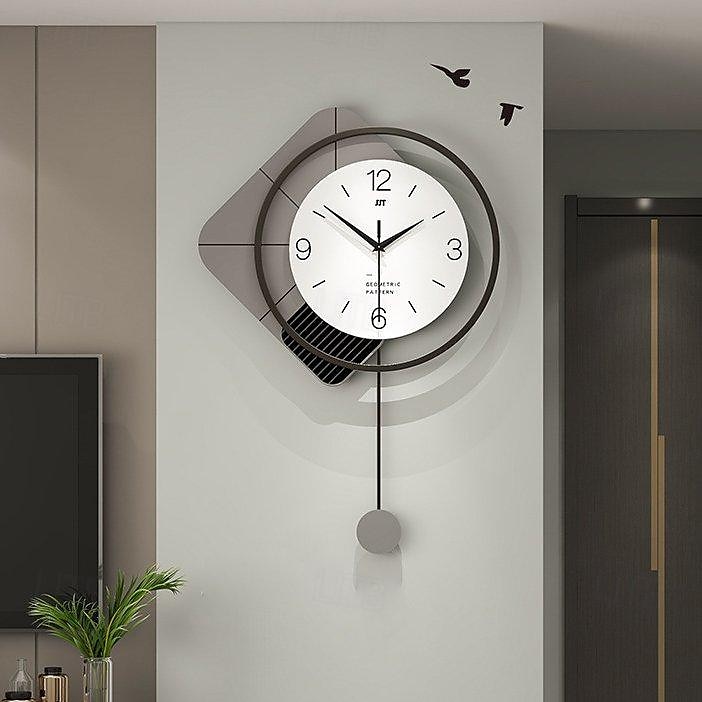 Design moderno relógio de parede grande balanço sala de estar relógios 3d simples pendurado horologe decoração de casa relógio de parede 49*73cm 55*80cm 40*60cm de 2025 por $92.99 –P5