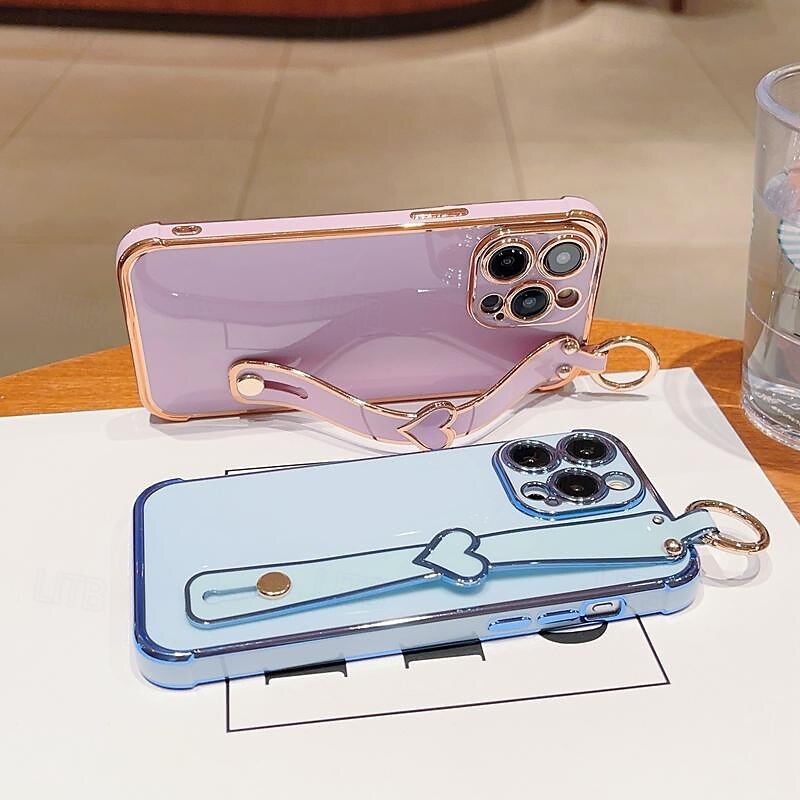 טלפון מגן עבור אייפון 16 אייפון 15 פרו מקס פלוס iPhone 14 13 12 11 Pro Max Plus כיסוי אחורי עם מעמד אבזם טבעת עמיד בזעזועים TPU צפוי 2025 - $13.99 –P12
