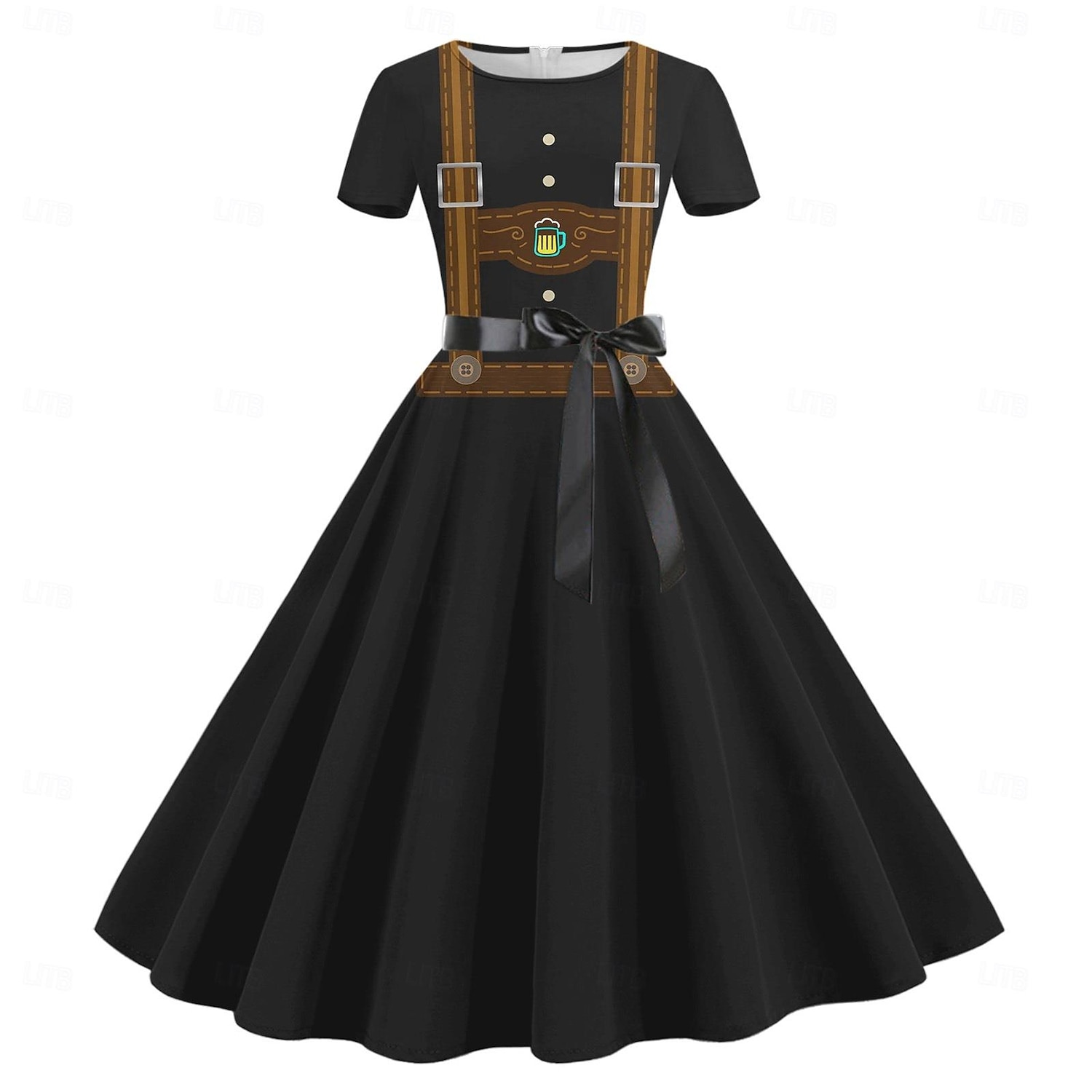 Halloween Oktoberfest Dress Maid Bavarian German Munich Wiesn Women's Traditional Style Cloth 2026 - $29.99 –P14