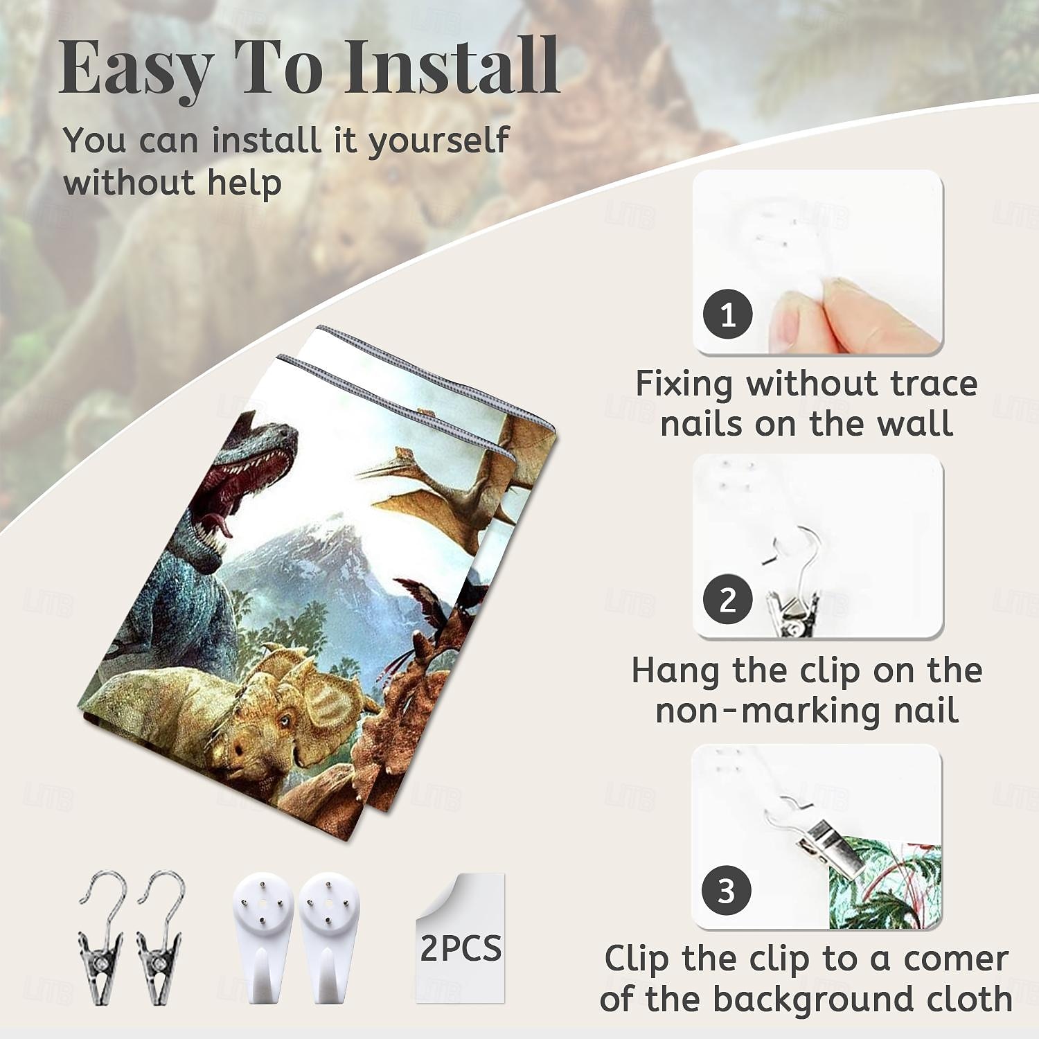 Dinosaur World Wall Tapestry Art Decor Blanket Curtain Hanging Home Bedroom Living Room Decoration 2026 - $20.99 –P4