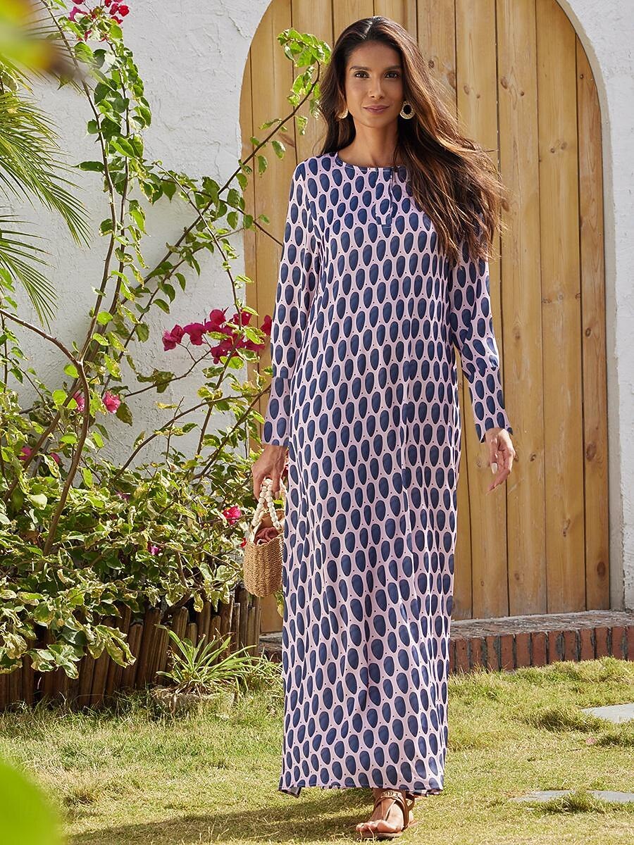 maxi dress empire waist Plus Size Empire Waist Chiffon Maxi Dress with Long Lantern Sleeves –  Ever-Pretty Plus