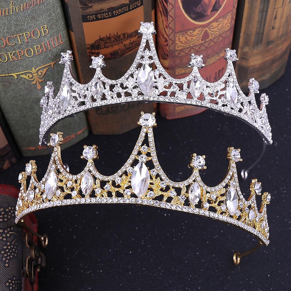 Couronne pour enfants, couvre-chef pour filles, bandeau en cristal, accessoires de mariage, spectacle d'anniversaire pour enfants de 2025 ? $8.49 –P1