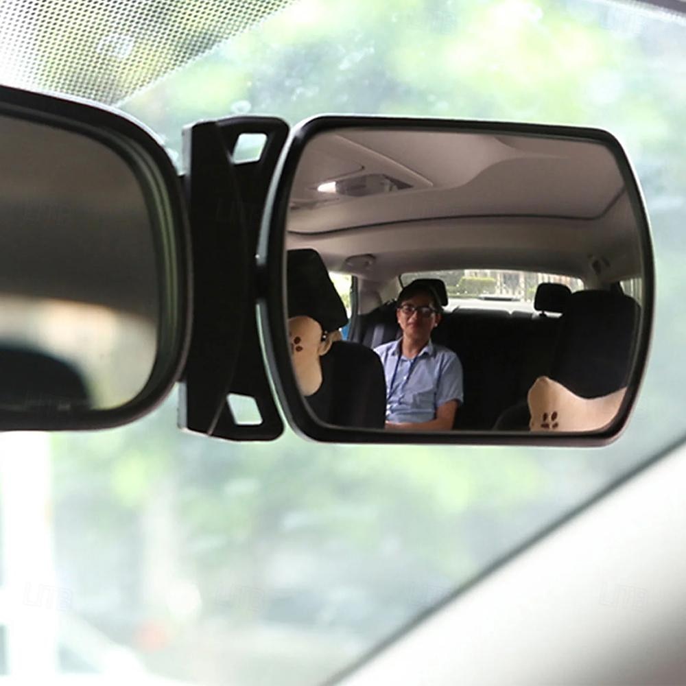 Starfire rotatif bébé voiture rétroviseur voiture sécurité vue siège arrière miroir observation automatique siège arrière miroir auxiliaire bébé moniteur intérieur de voiture de 2025 ? $15.99 –P1