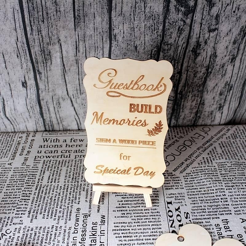 Wedding Sign in Wooden Love Set Wooden Crafts Festival Creative Decoration 2025 - $41.99 –P6