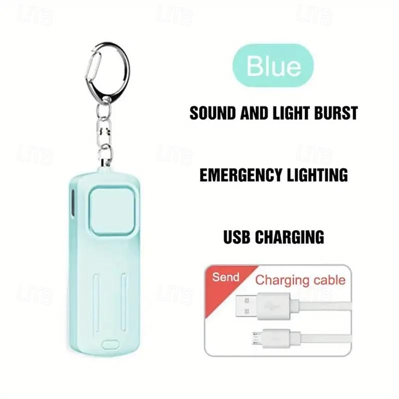 Self Defense Alarm 130dB Anti-wolf Women Security Protect AlertPersonal Safety Keychain Scream Loud Emergency Alarm 2025 - $14.99 –P8