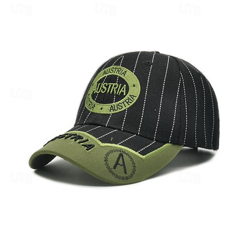 Men's Baseball Cap Sun Hat Trucker Hat Black khaki 100% Cotton Embroidered Fashion Casual Street Daily Letter Adjustable Sunscreen Breathable 2025 - $8.99 –P1