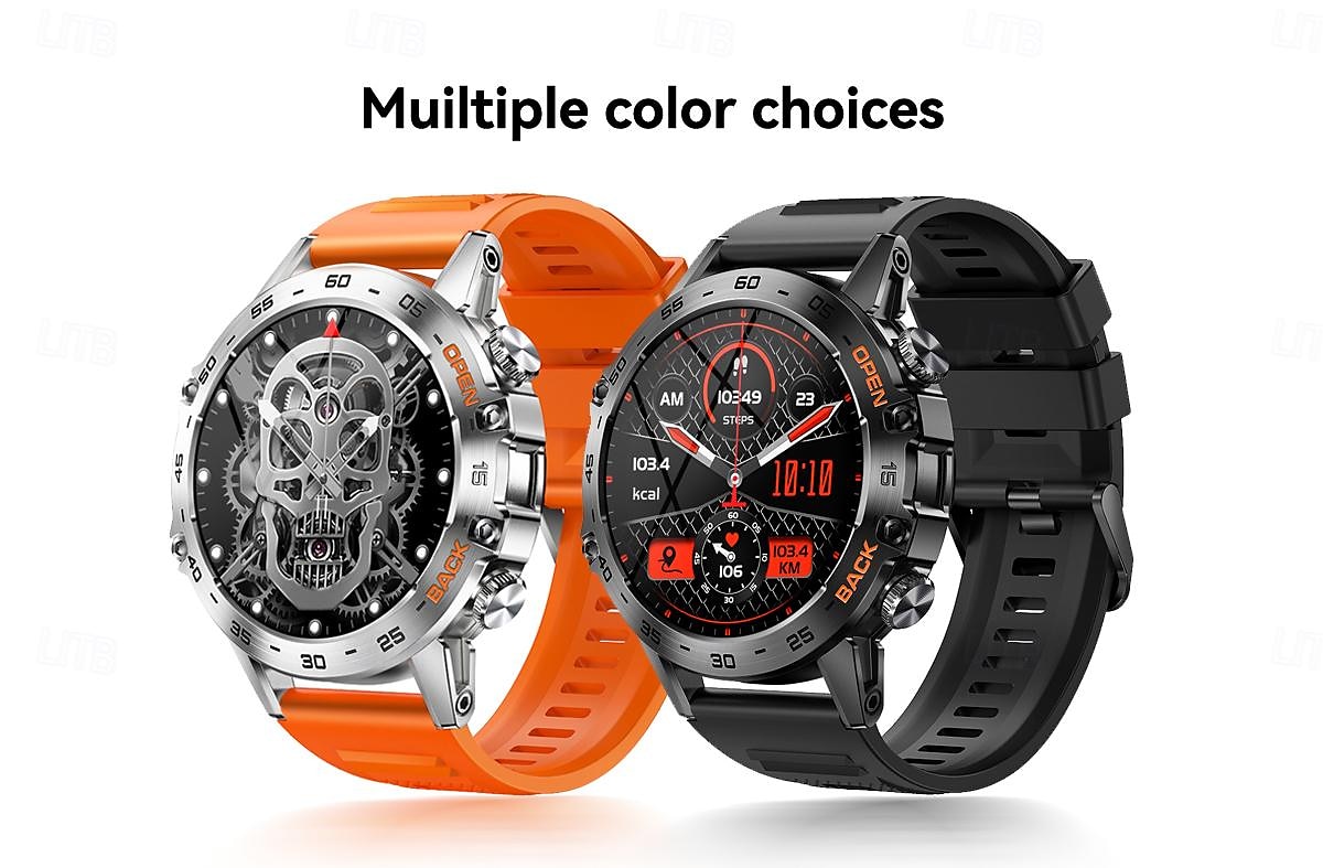 K52 Smart Watch Men 1.39inch IPS Screen Bluetooth Call Custom Dial Heart Rate Health Monitoring Outdoor Sport Smartwatch 2025 - $67.99 –P15